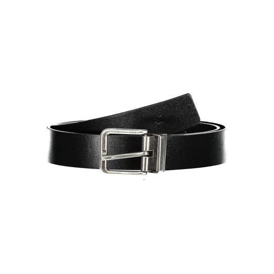 Calvin Klein Calvin Klein Black Leather Men Belt CA-36291-100 CM / 40 INCHES 100 cm / 40 Inches,105 cm / 42 Inches,1728,67403481248,95 cm / 38 Inches,Accessories,Belts - Men - Accessories,Black,Calvin Klein,Men,Men - Accessories,New with tags