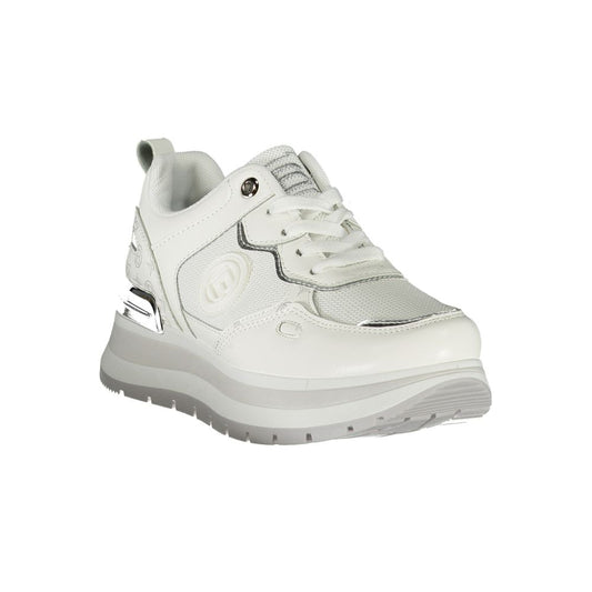 Laura Biagiotti White Polyester Women Sneaker LA-36507-EU39/US9