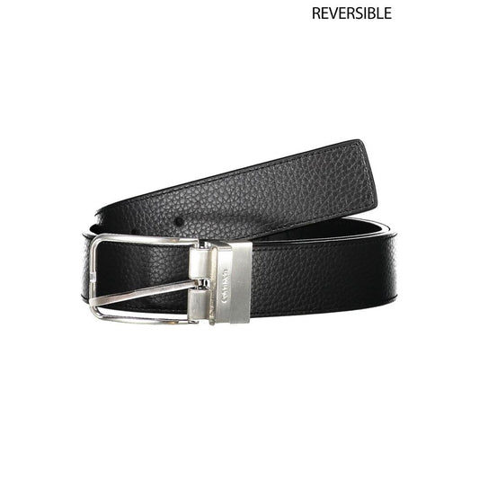 Calvin Klein Calvin Klein Black Polyester Men Belt CA-37714-115 CM / 46 INCHES 100 cm / 40 Inches,105 cm / 42 Inches,110 cm / 44 Inches,115 cm / 46 Inches,1728,67403481248,90 cm / 36 Inches,95 cm / 38 Inches,Accessories,Belts - Men - Accessories,Black,Cal