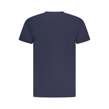 Tommy Hilfiger Blue Cotton Men T-Shirt