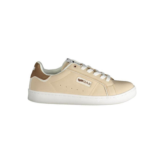 Gas Beige Polyester Women Sneaker GA-38555-EU37/US7