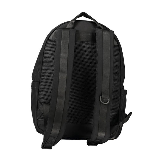 Tommy Hilfiger Black Polyester Backpack TO-26116