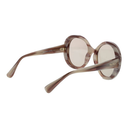 Max Mara Cream Acetate Sunglasses