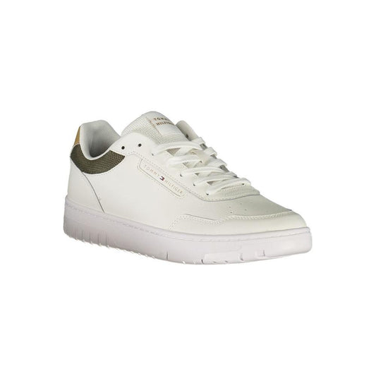 Tommy Hilfiger White Leather Men Sneaker TO-36767-EU40/US7