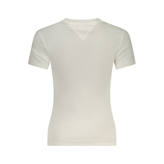 Tommy Hilfiger White Cotton Tops & T-Shirt