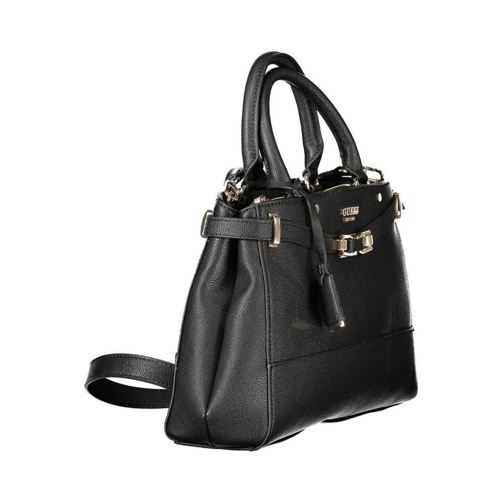 Front view with bag zipped and handles upright.