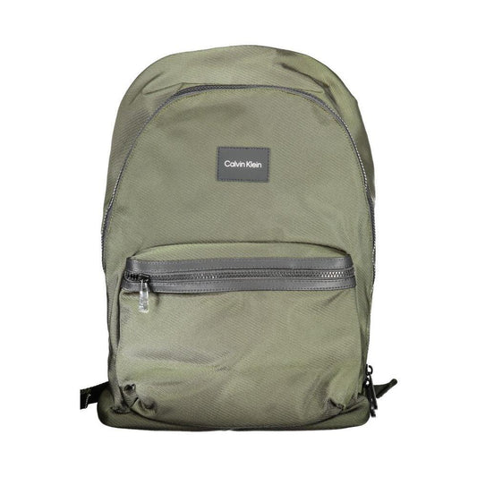 Calvin Klein Green Polyester Backpack