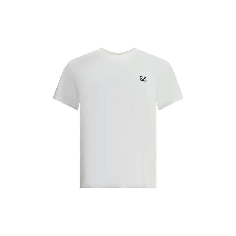 Valentino Logoed T-Shirt VA-7V3MG10VAQ8A03-S