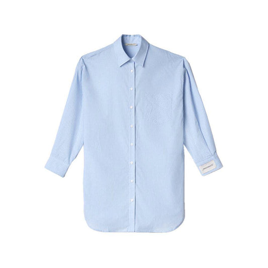 Hinnominate Blue Cotton Shirt HI-15621-L