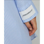 Hinnominate Blue Cotton Shirt HI-15621-L