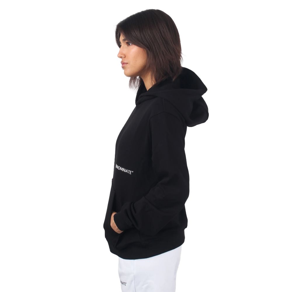 Hinnominate Black Cotton Hoody