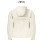 K-WAY Beige Nylon Men Jacket