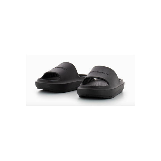 Hinnominate Black Cotton Sandal