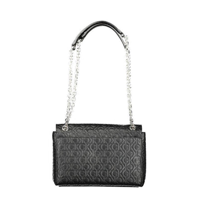 Calvin Klein Black Polyester Handbag