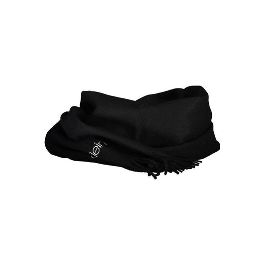 Calvin Klein Black Polyester Scarf CA-18408