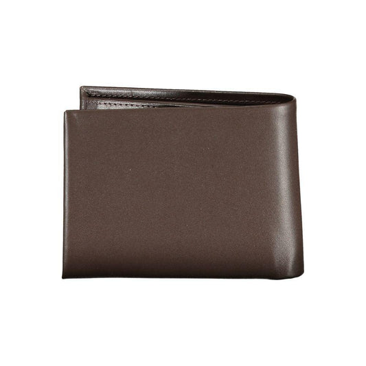 Calvin Klein Brown Leather Wallet CA-25965