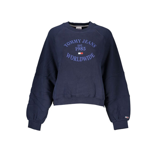Tommy Hilfiger Blue Cotton Sweater TO-27084-2XS
