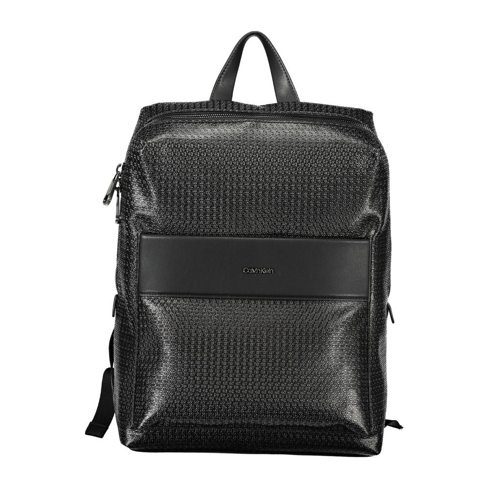 Calvin Klein Black Polyester Backpack CA-27477