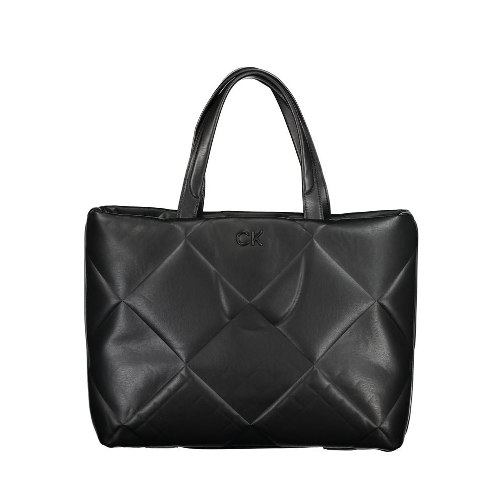 Front view with bag zipped and handles upright.
