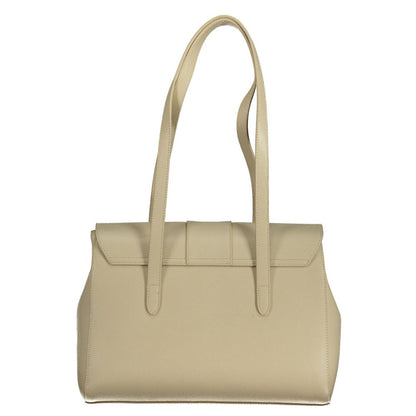 Mario Valentino Beige Polyethylene Handbag