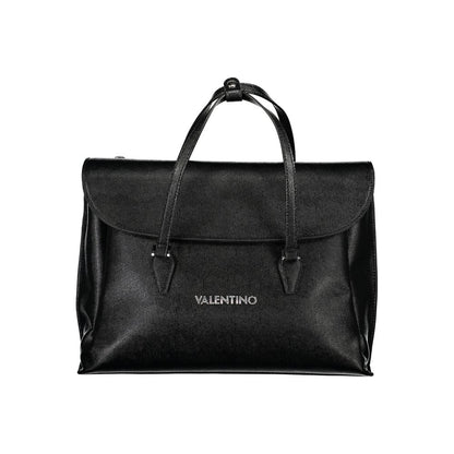 Mario Valentino Black Polyurethane Women's Bag