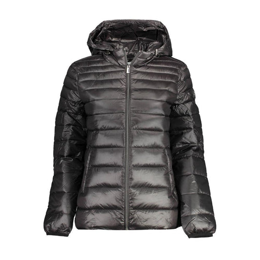 U.S. POLO ASSN. Black Nylon Jackets & Coat US-16945-40