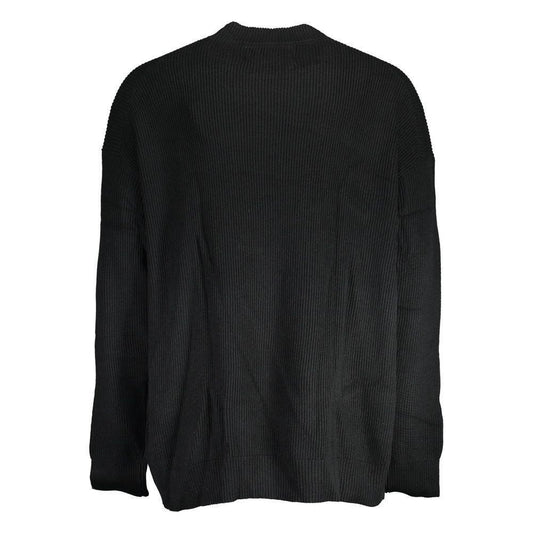 Calvin Klein Black Cotton Sweater CA-17466-M