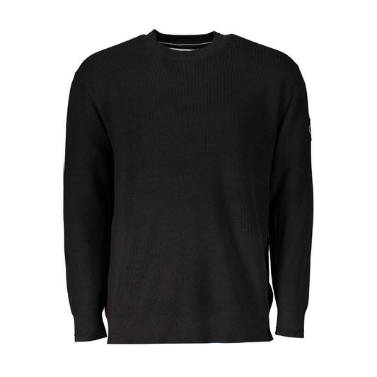 Calvin Klein Black Cotton Sweater CA-18030-XL