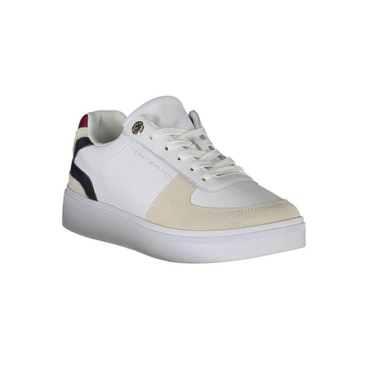 Tommy Hilfiger White Polyester Sneaker TO-20365-EU36/US6