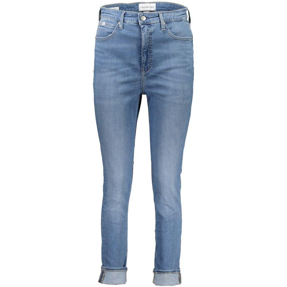 Calvin Klein Blue Cotton Jeans & Pant CA-21373-W25