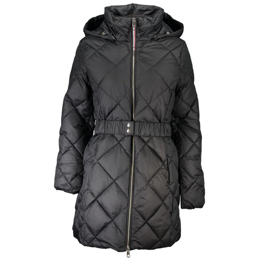Tommy Hilfiger Black Polyester Jackets & Coat TO-25187-2XS