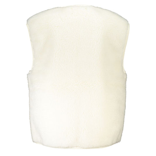 Calvin Klein White Polyester Jackets & Coat CA-25237-XS