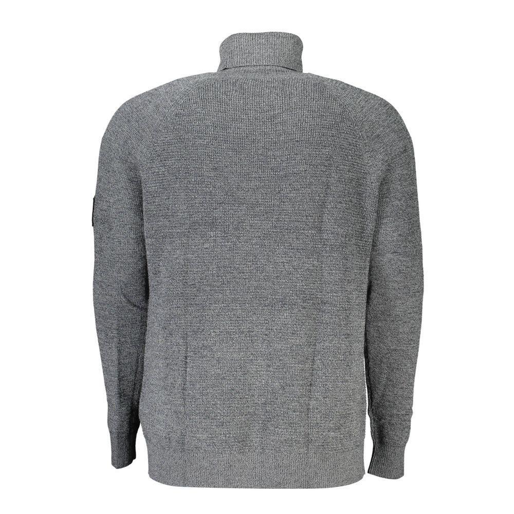 Calvin Klein Gray Wool Sweater CA-26198-XXL