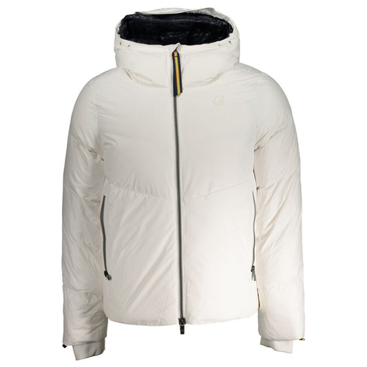K-WAY White Polyester Jackets & Coat