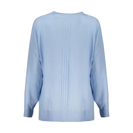 Guess Jeans Blue Cotton Sweater GU-31973-XS