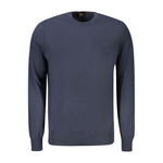 Hugo Boss Blue Cotton Sweater BO-33094-S
