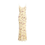 Self-Portrait Floral long Dress SE-PF25114XYYELLOW-8