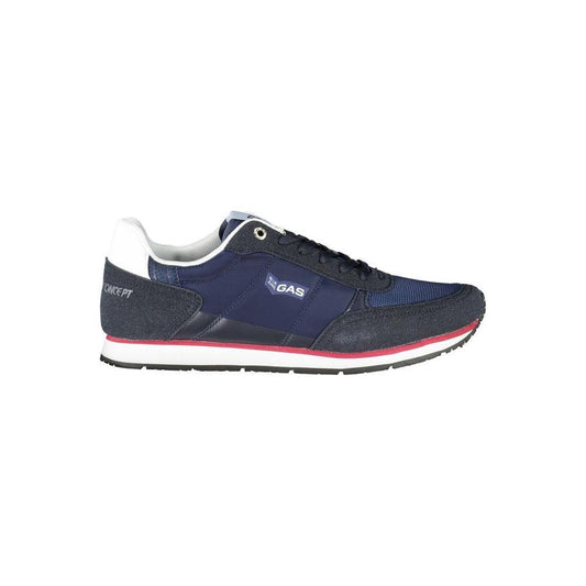 Gas Blue Polyester Sneaker