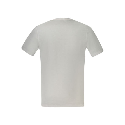 Hugo Boss White Cotton T-Shirt BO-33135-M