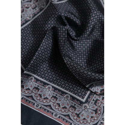 Dolce & Gabbana Multicolor Fantasy Silk Square Foulard Scarf