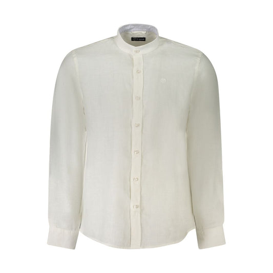 North Sails White Linen Shirt NO-38867-S