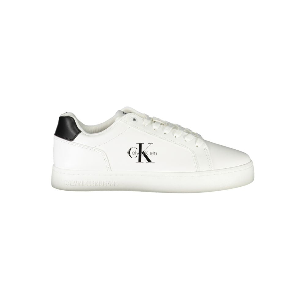 Calvin Klein White Leather Men Sneaker CA-38963-EU40/US7