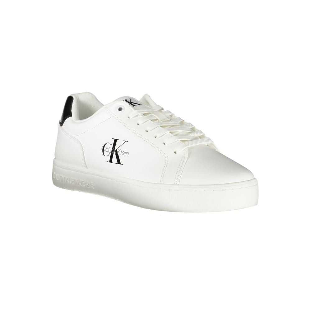Calvin Klein White Leather Men Sneaker CA-38963-EU40/US7