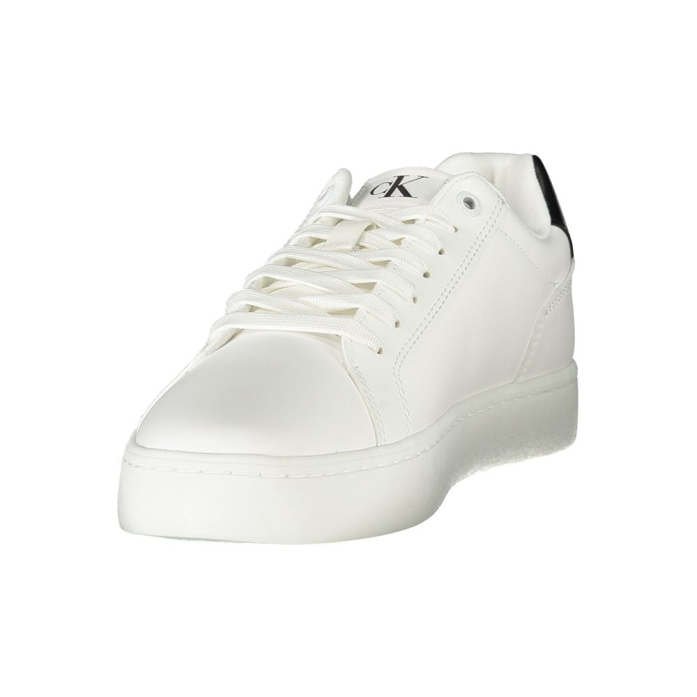Calvin Klein White Leather Men Sneaker CA-38963-EU40/US7