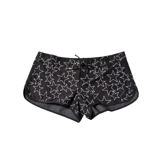 Dolce & Gabbana Black Star Print Beachwear Shorts Swimwear BIK1619-2