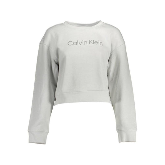 Calvin Klein Gray Cotton Sweater
