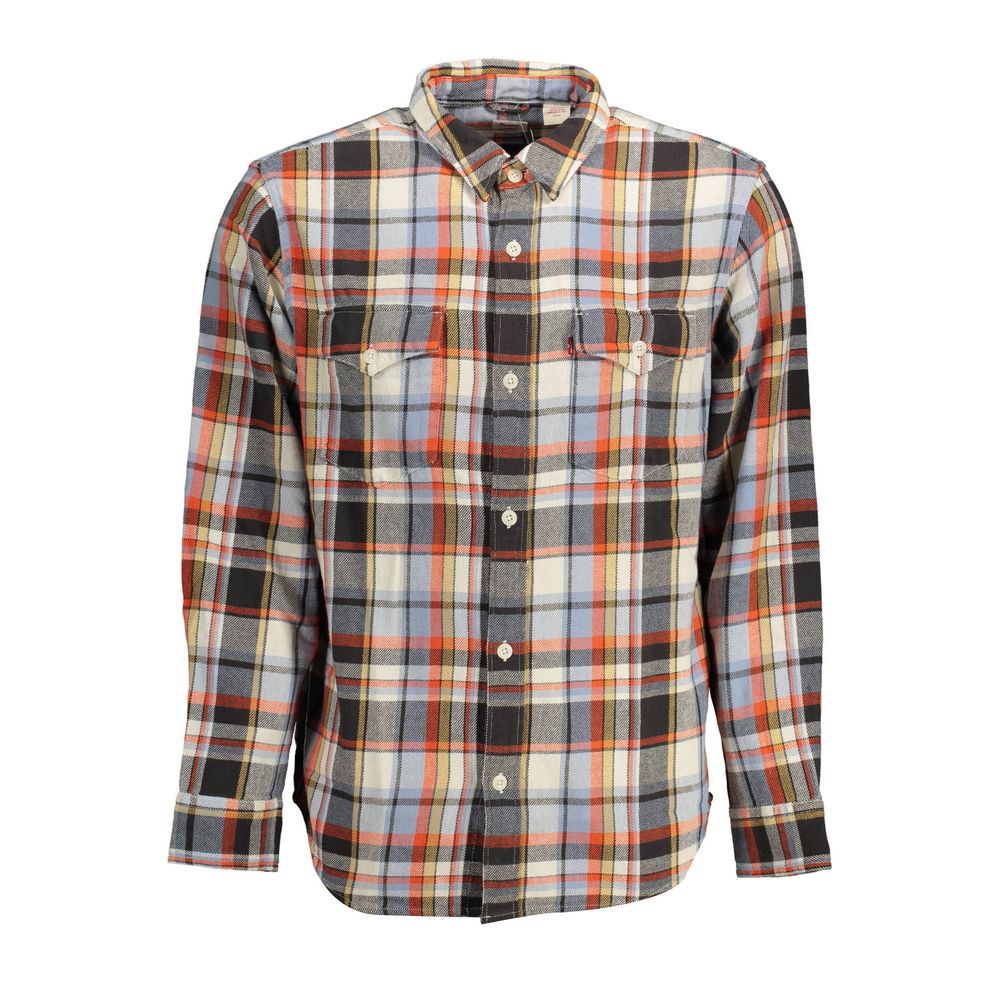 Levi's Azzurro Cotton Mens Shirt