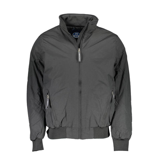 North Sails Black Polyester Jacket NO-16283-M