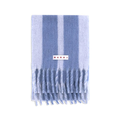 Marni Blue Wool Scarf1728,72470364320,Accessories,Blue,Marni,Men,New with tags,Scarves - Accessories,Scarves - Scarves - Accessories