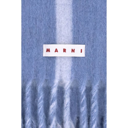 Marni Blue Wool Scarf1728,72470364320,Accessories,Blue,Marni,Men,New with tags,Scarves - Accessories,Scarves - Scarves - Accessories